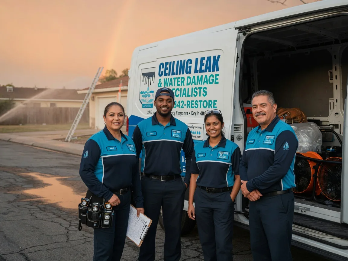 Ceiling Leak Cleanup company in La Harpe, IL