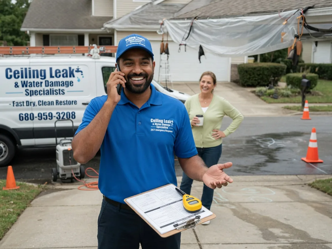 Ceiling Leak Cleanup La Harpe, IL FAQs
